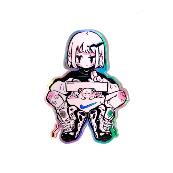 'Kero' Holographic Sticker