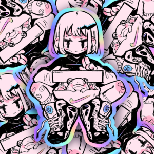 'Kero' Holographic Sticker - Image 2