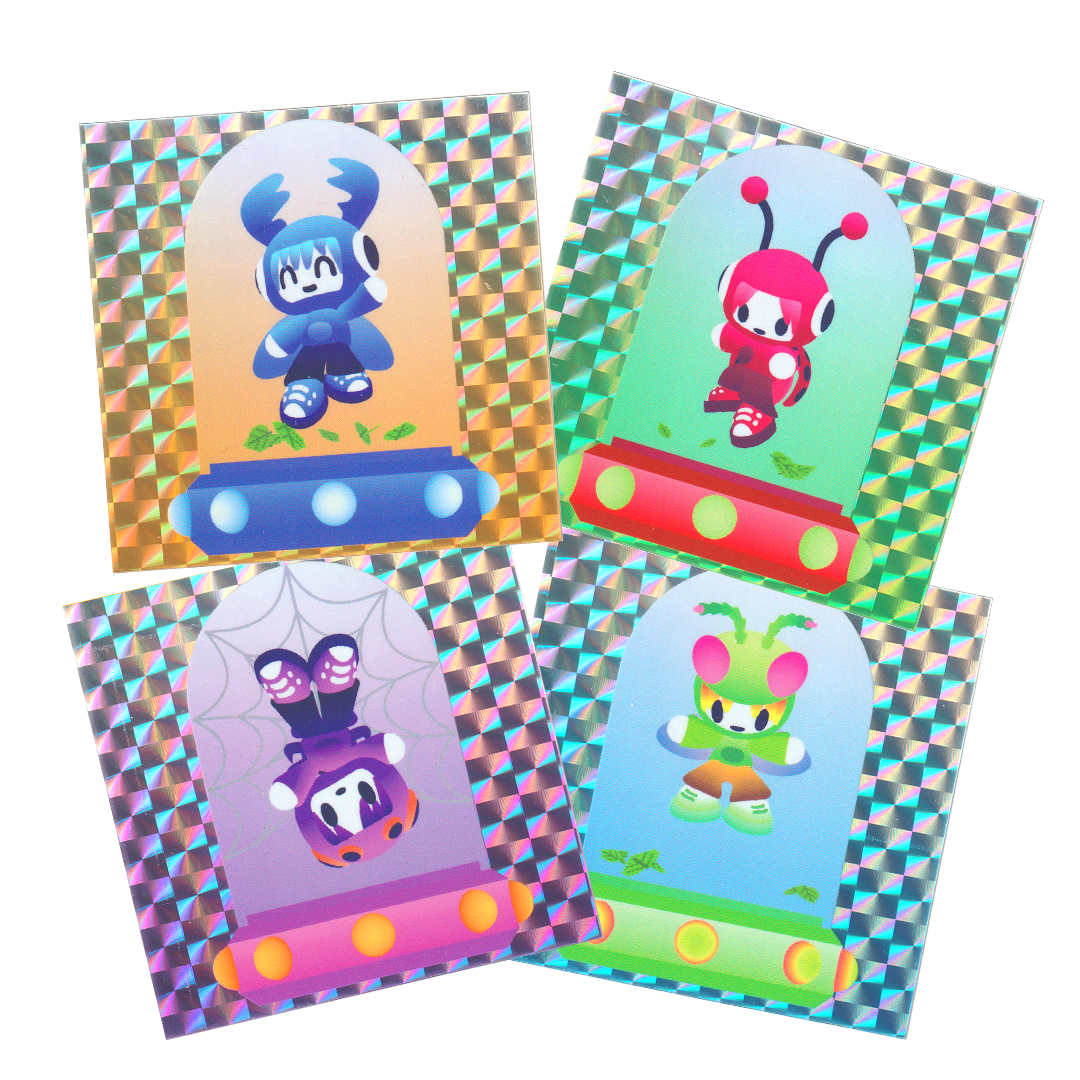 BUG BOYS Prismatic Sticker Pack