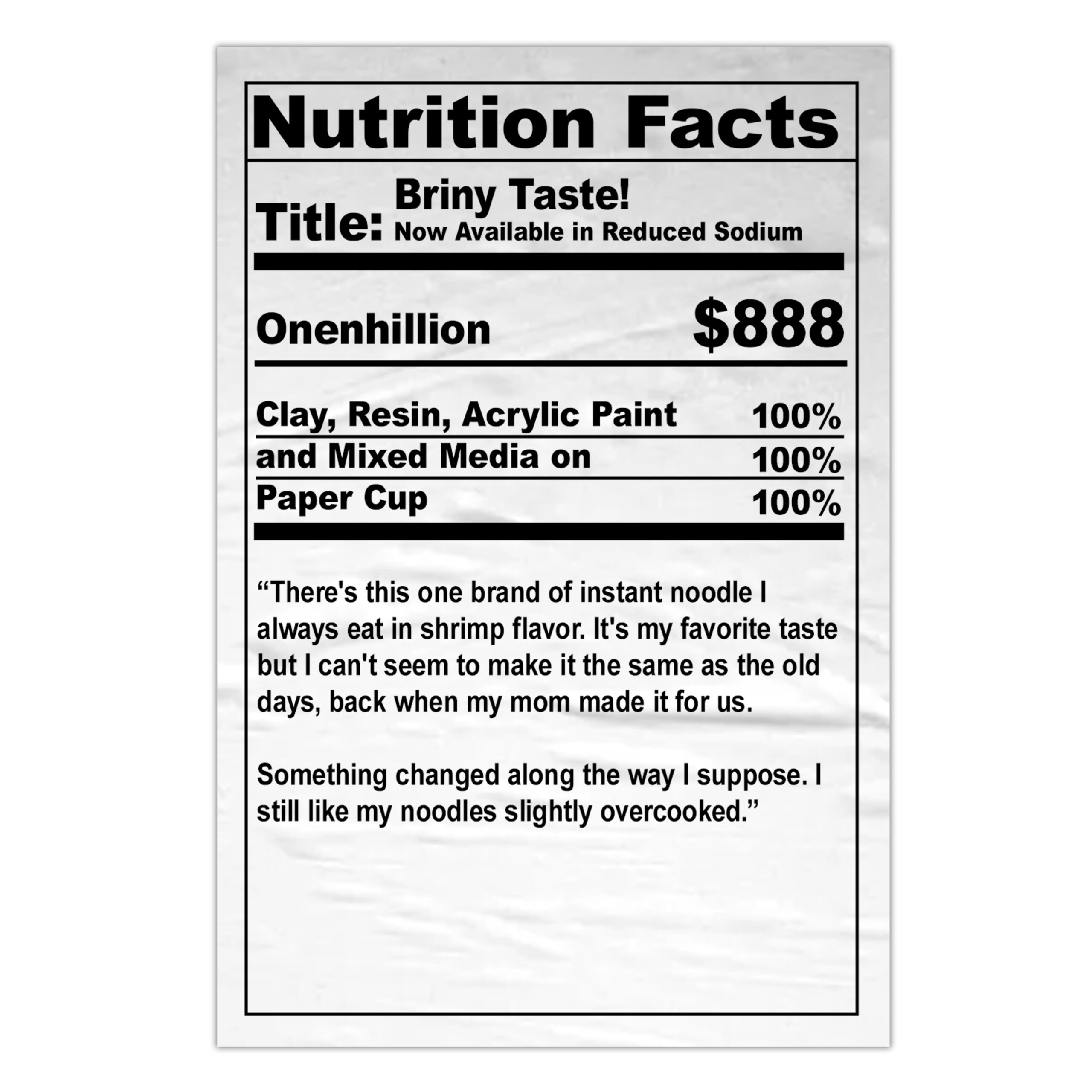 Onenhillion - Briny Taste! Now Available in Reduced Sodium - Image 4