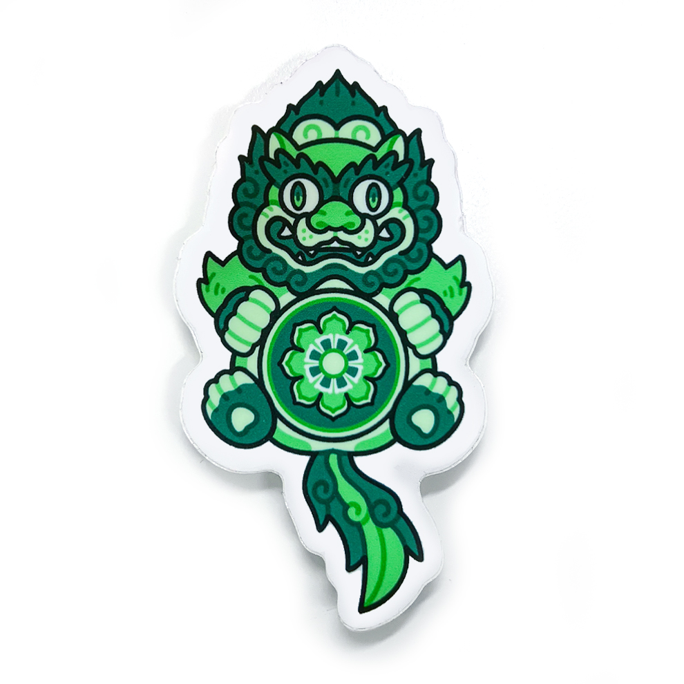 Foo Dog Sticker