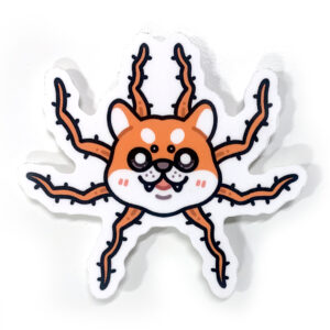 Spider Shibe Sticker