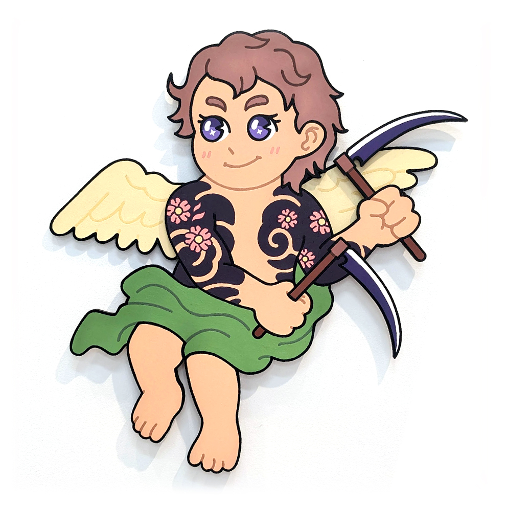 Tattooed Cherub