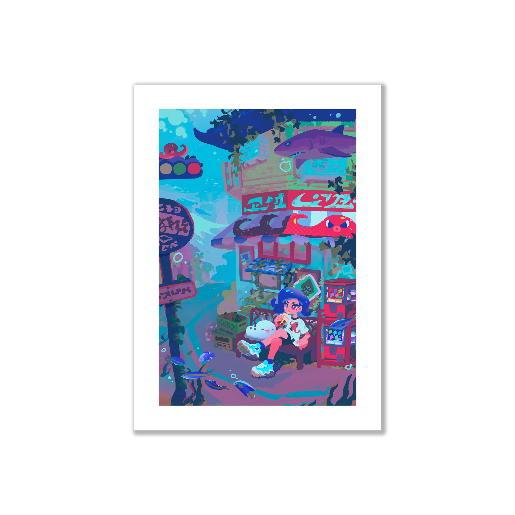 Cam Chan – Underwater City – Print Only