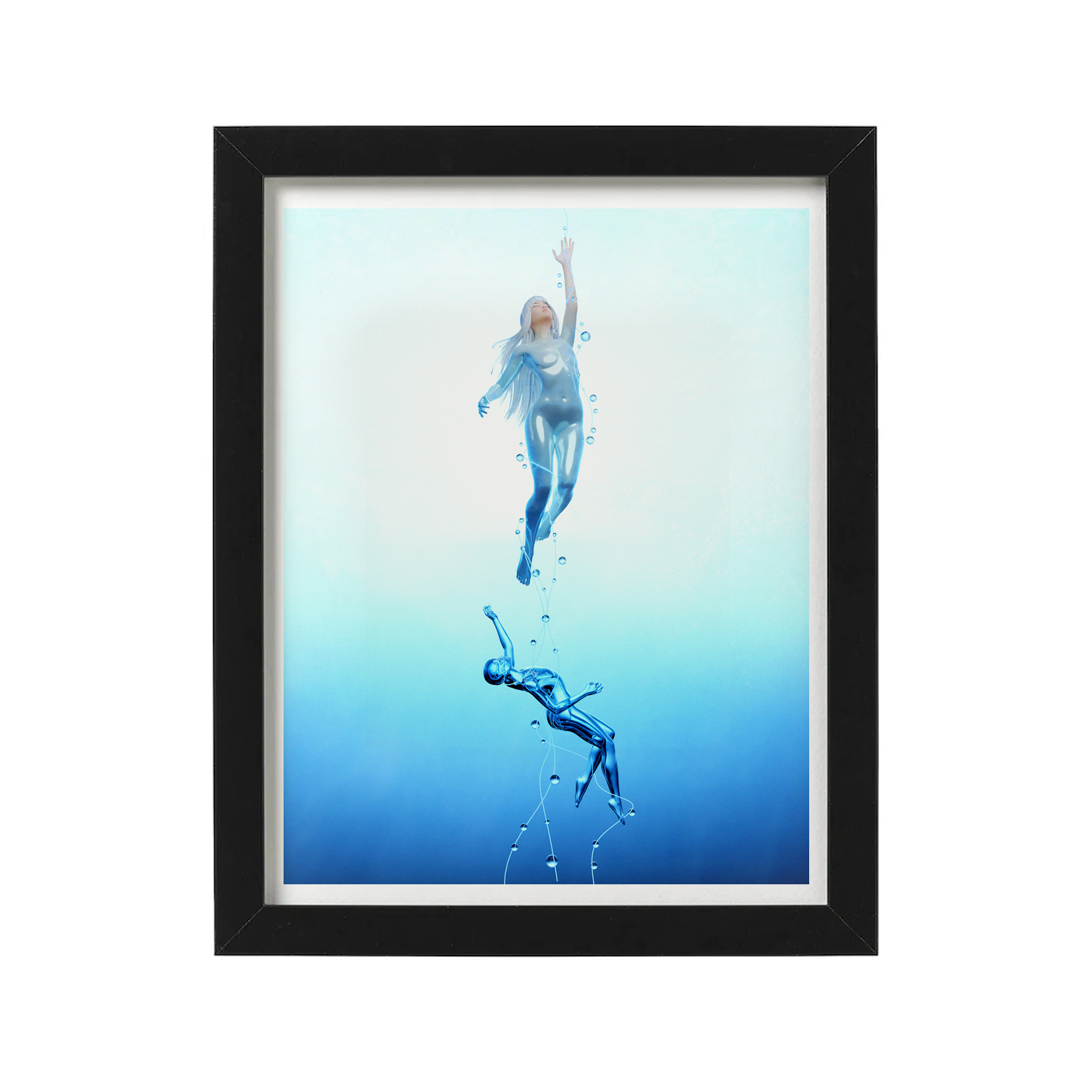 Kiana Irene – Asking God For Favors – Framed Print