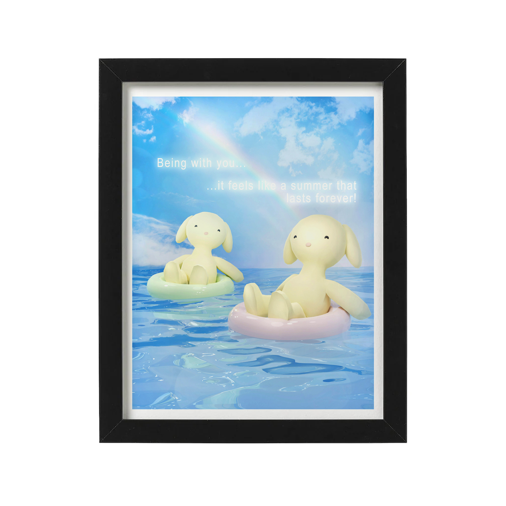 Kiana Irene – Summer Forever – Framed Print