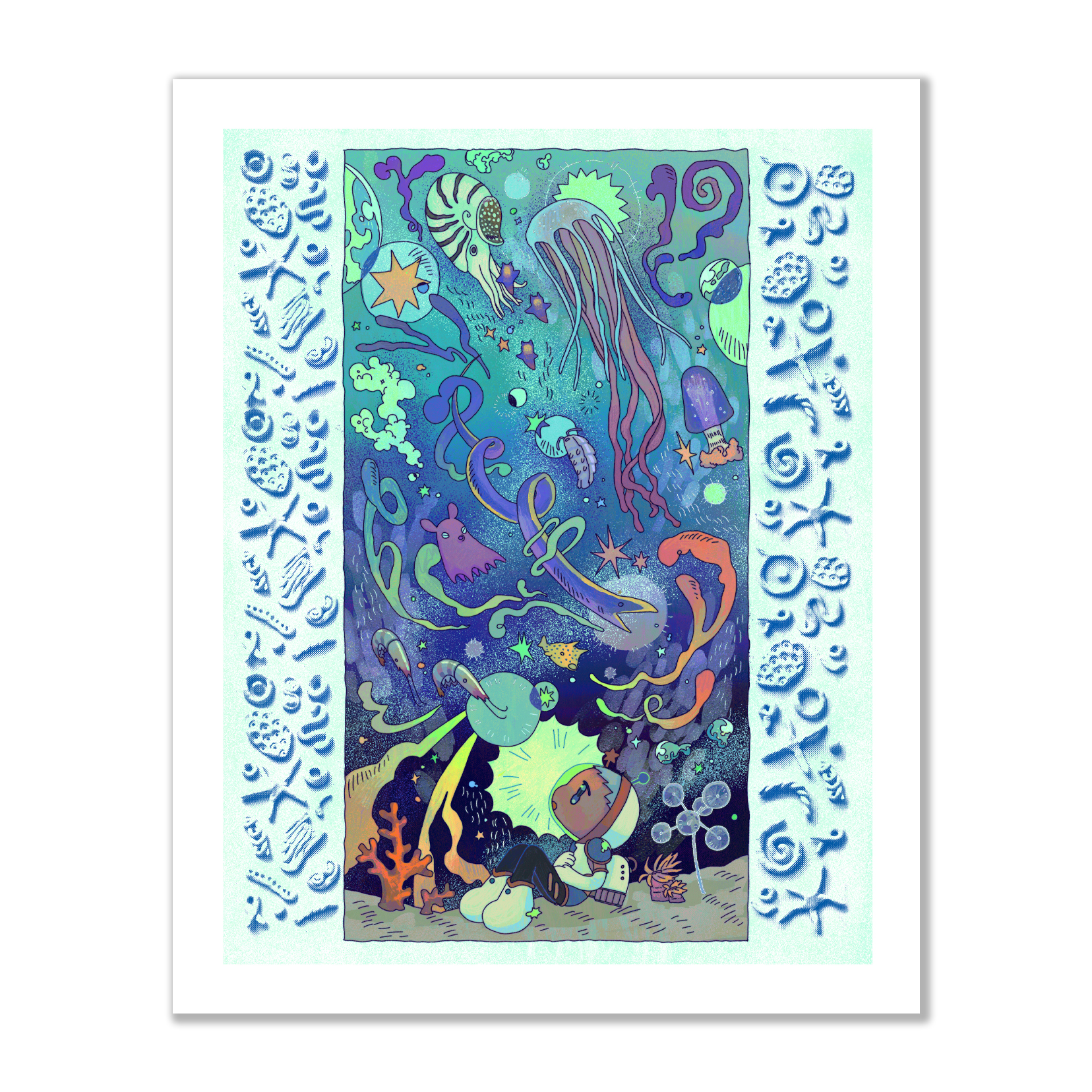 Izzy (mooooonbug) – Aquanaut Expedition – Print Only