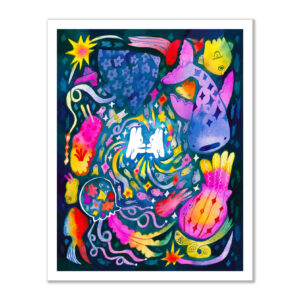 "At The Center of the Ocean" Giclée Print