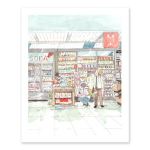 "Snack Shop" Giclée Print