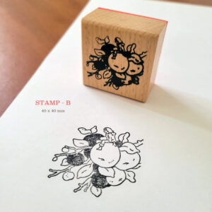 Parakid Wooden Rubber Stamps