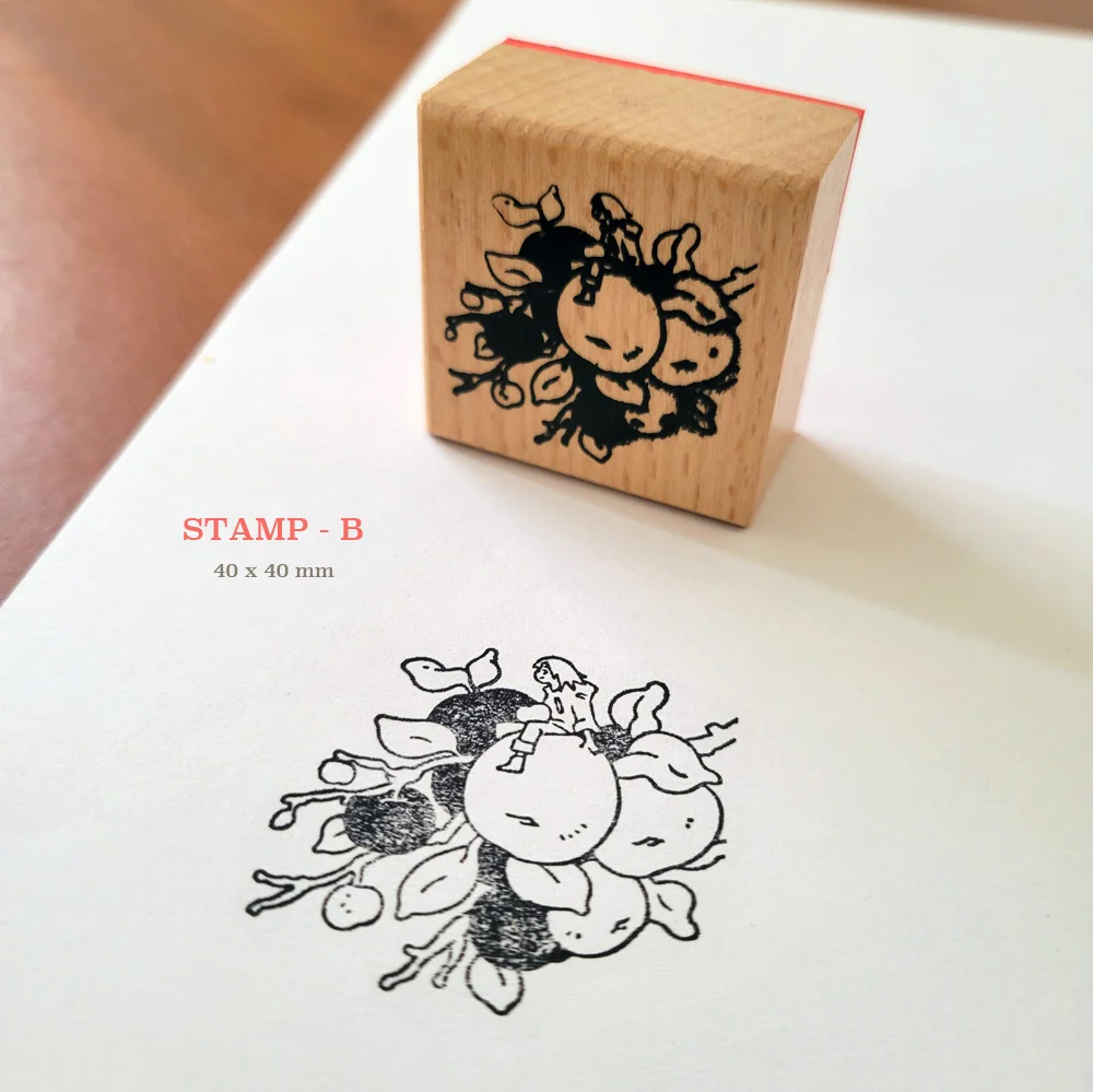 Parakid Wooden Rubber Stamps - Image 3