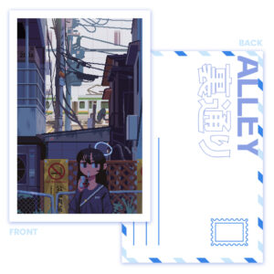 'ALLEY' Postcards