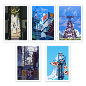 'ALLEY' Postcards