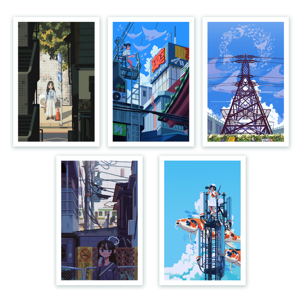 ‘ALLEY’ Postcards