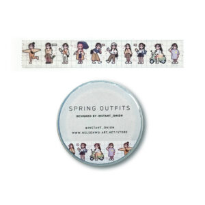 "SPRING OUTFITS" Washi Tape