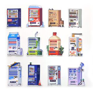 "VENDING MACHINE" Stickers