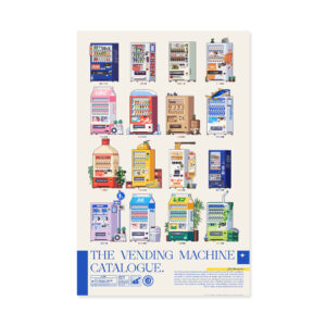 "THE VENDING MACHINE CATALOG" Poster Print