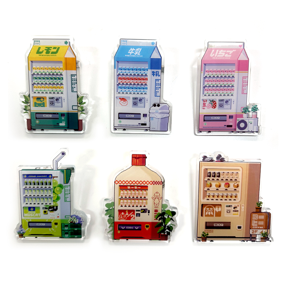 “VENDING MACHINE” Acrylic Pins