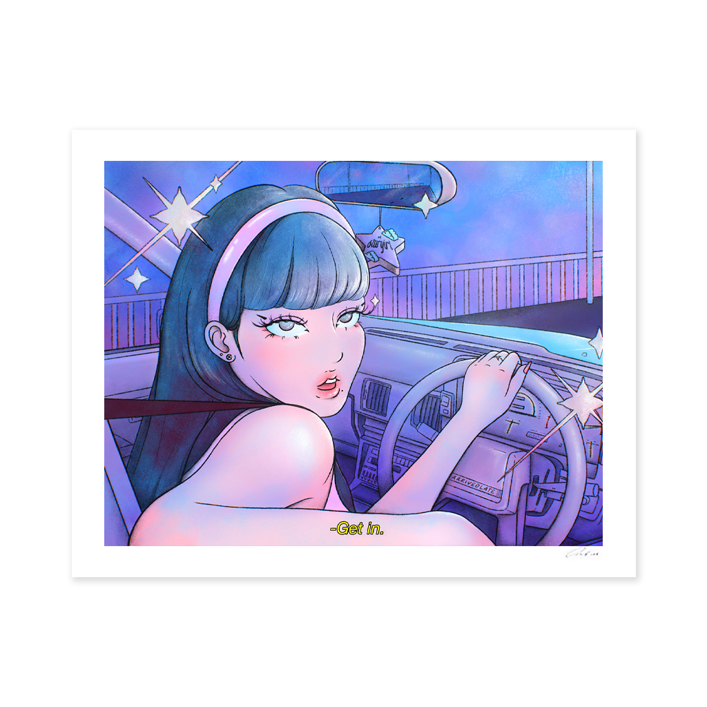 Night Rider (2024 Version) – Unframed Print