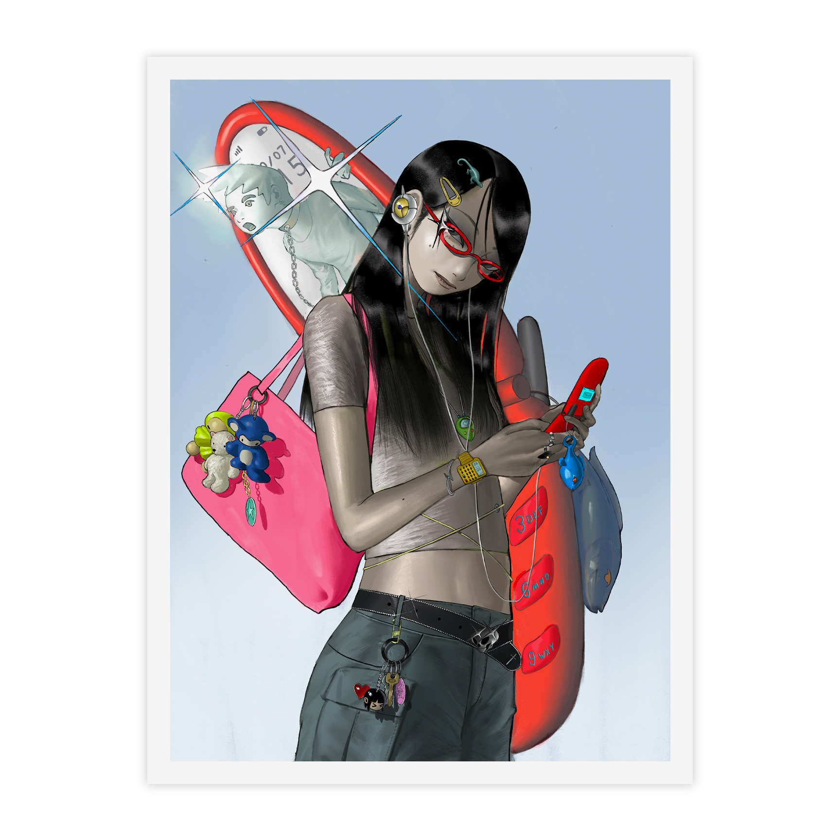“Bad Girl” Giclée Print