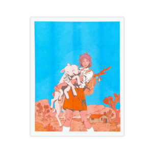 "Lamb" Limited Edt. Risograph Print