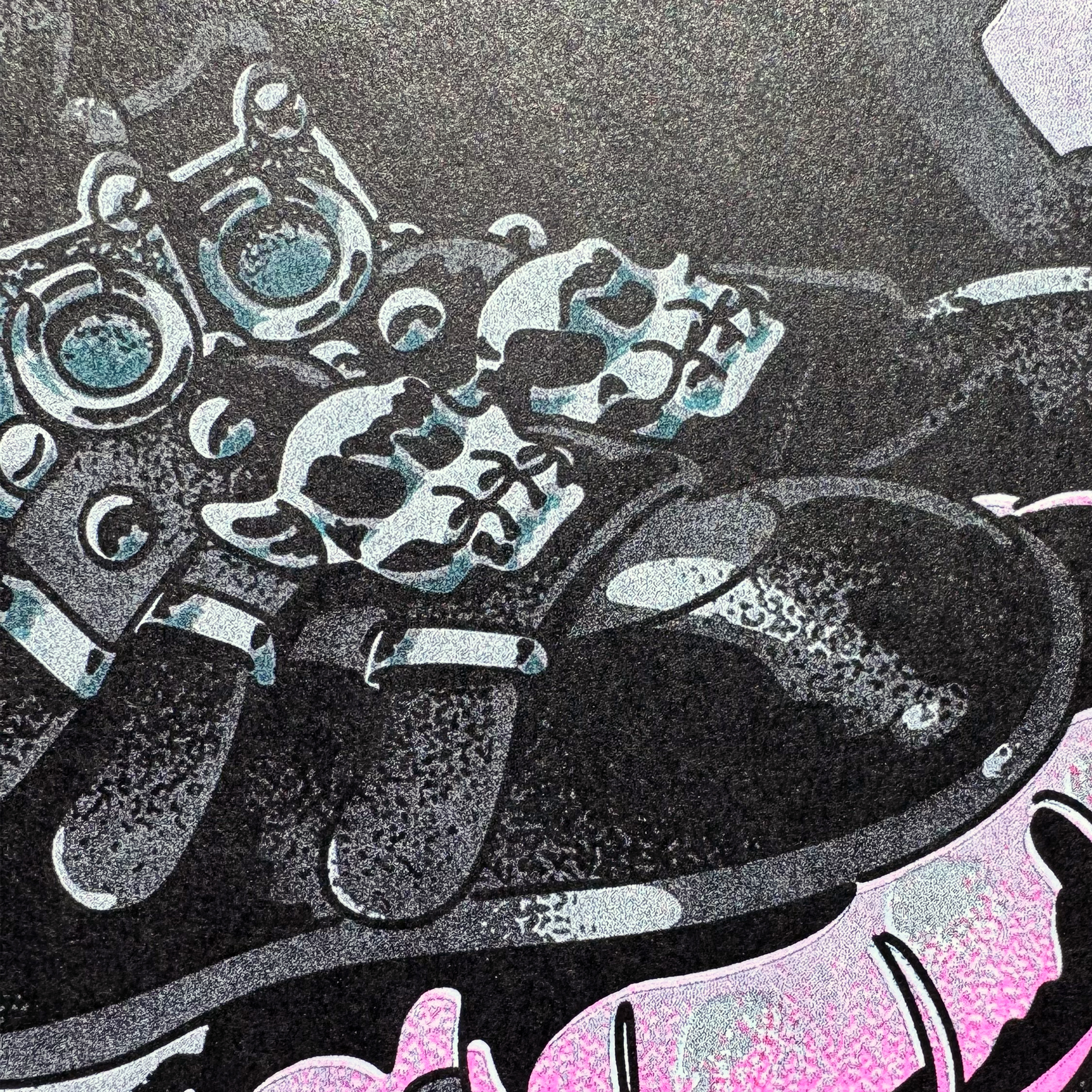 "Hexy" Limited Edt. Risograph Print - Signed - Image 3