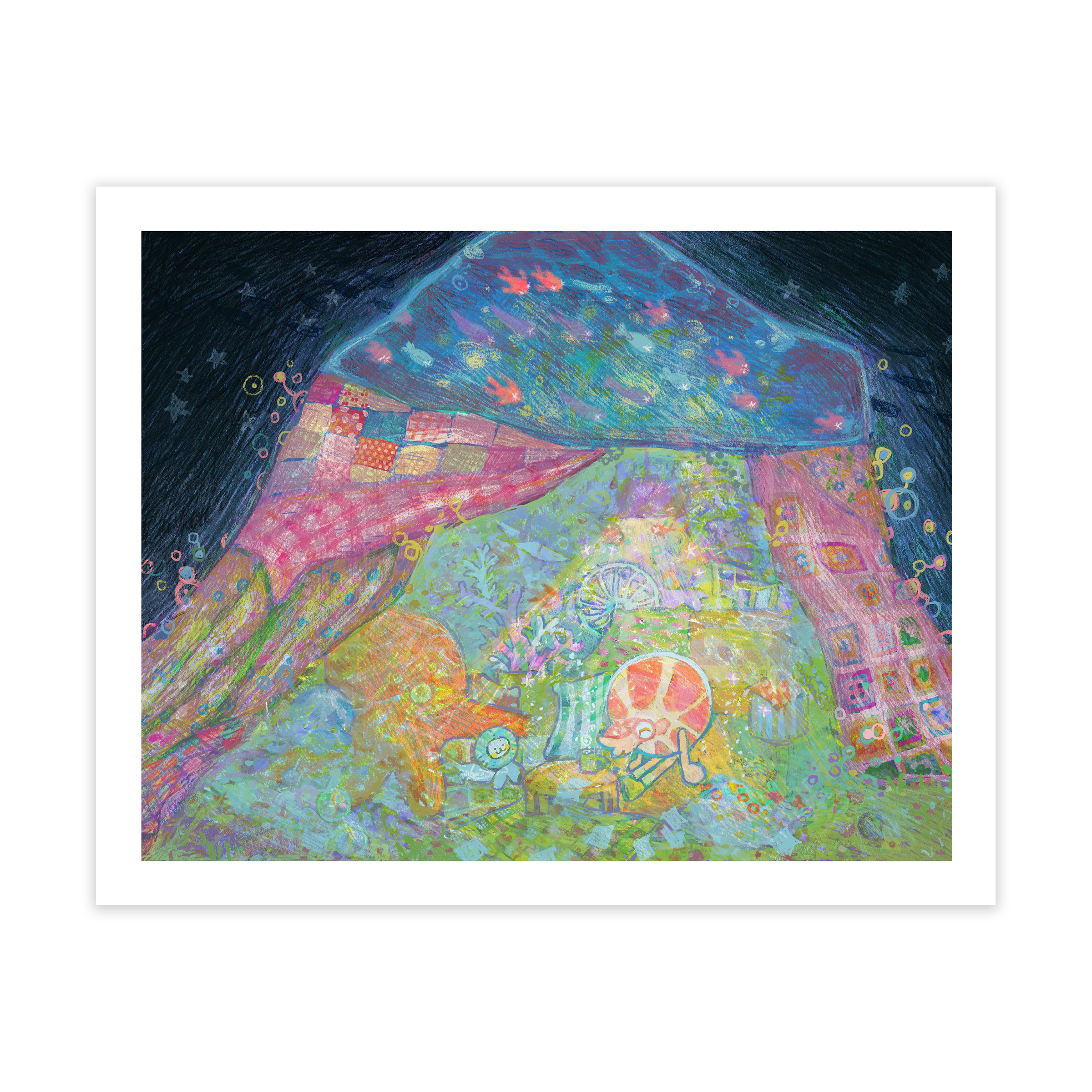 “Nautilus Home” Giclée Print – 8”x10”