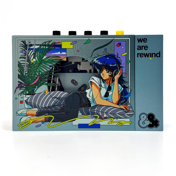 "GOOD TIMES" – Limited Edt. Mizucat x We Are Rewind (KURT) Cassette Player