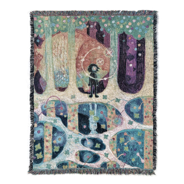 "Memory Pools" Tapestry / Blanket