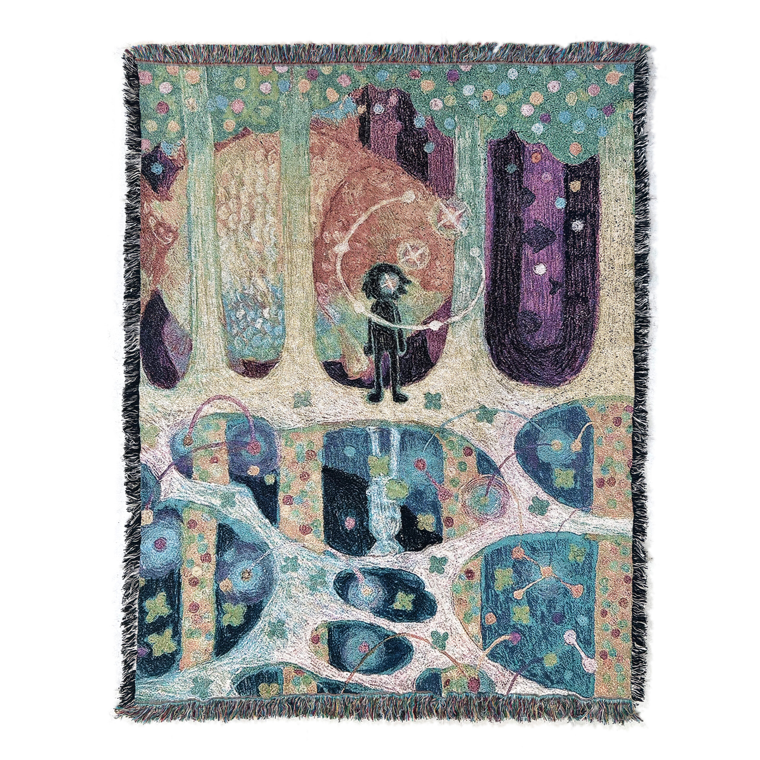 “Memory Pools” Tapestry / Blanket