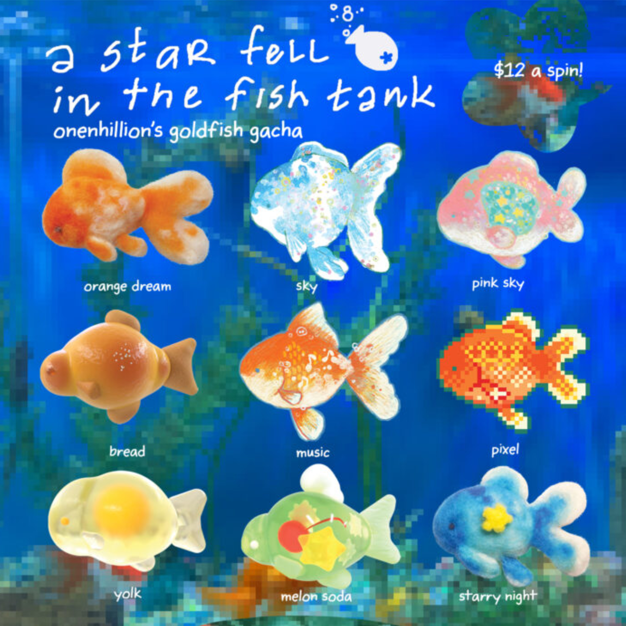 Onenhillion's Goldfish Gacha