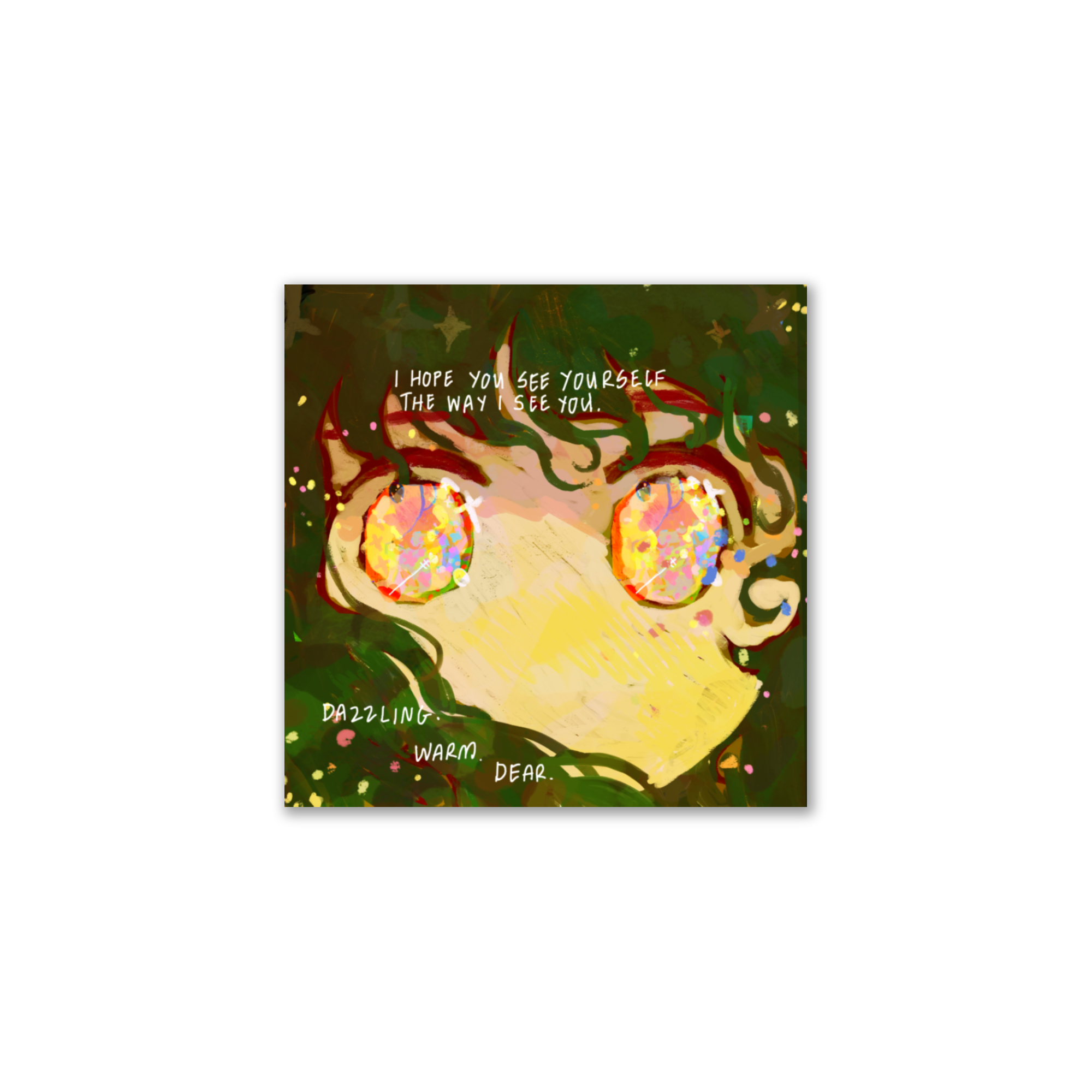 "See You The Way I Do" Postcard Print